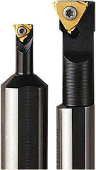 Seco - Internal Thread, Right Hand Cut, 20mm Shank Width x 18mm Shank Height Indexable Threading Toolholder - 180mm OAL, 22NR Insert Compatibility, SN Toolholder, Series Snap Tap - Americas Industrial Supply