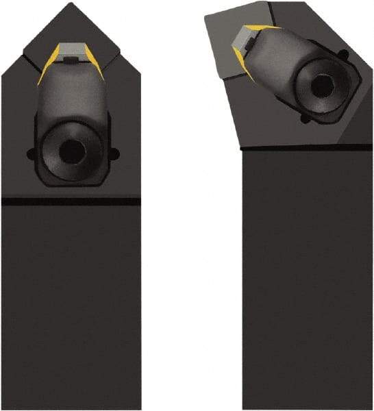 Seco - CSKN, Right Hand Cut, 75° Lead Angle, 25mm Shank Height x 25mm Shank Width, Negative Rake Indexable Turning Toolholder - 150mm OAL, SN..0603.. Insert Compatibility, Series Clamp Lock - Americas Industrial Supply