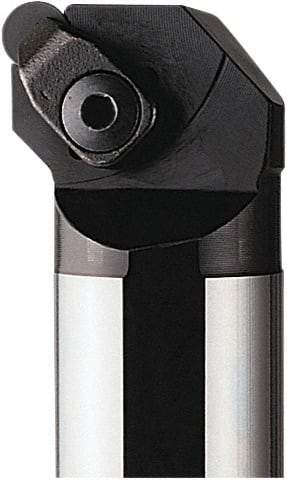 Seco - 32mm Min Bore Diam, 200mm OAL, 25mm Shank Diam, S-CRSN Indexable Boring Bar - 37mm Max Bore Depth, RN.N 0603.. Insert, Clamp Holding Method - Americas Industrial Supply