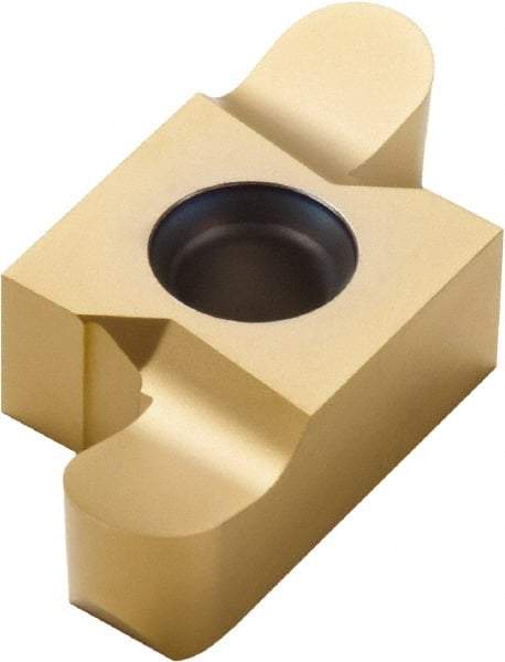 Seco - 203020ER R Grade CP500, 3mm Cutting Width Carbide Grooving Insert - Right Hand, 3mm Corner Radius, TiAlN/TiN Finish - Americas Industrial Supply