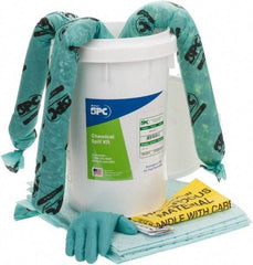 Brady SPC Sorbents - 6 Gal Capacity Hazardous Materials Spill Kit - 6.5 Gal Bucket - Americas Industrial Supply