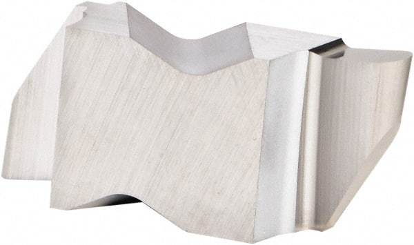 Kennametal - 3047NRP Grade K313, 2.39mm Cutting Width Carbide Grooving Insert - 3.81mm Max Depth of Cut, Right Hand, 1.19mm Corner Radius, Uncoated - Americas Industrial Supply