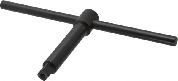 Gibraltar - 8" Chuck Diam Compatibility, Lathe Chuck Key - Compatible with 4-Jaw Chucks, Self Ejecting, 3.35" Body Length, 0.393" Actual Key Square Size - Americas Industrial Supply