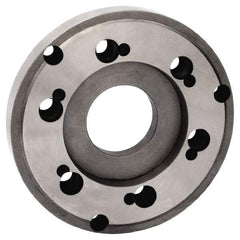 Gibraltar - Adapter Back Plate for 12" Diam Lathe Chucks - D1-8 Mount, Semi-Steel - Americas Industrial Supply