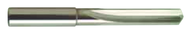 15/32 Dia. - Carbide Straight Flute 4XD Drill-120° Point-Coolant-Bright - Americas Industrial Supply