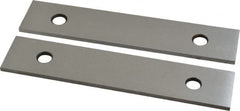 SPI - 6" Long x 1-1/4" High x 1/8" Thick, Steel Parallel - Sold as Matched Pair - Americas Industrial Supply