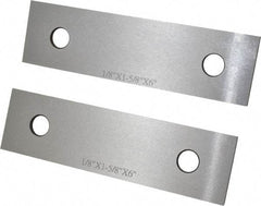 SPI - 6" Long x 1-5/8" High x 1/8" Thick, Steel Parallel - Sold as Matched Pair - Americas Industrial Supply