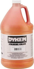 Dykem - 1 Gallon Orange Staining Color - Bottle - Americas Industrial Supply