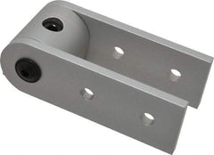 80/20 Inc. - 3" High, Open Shelving 0° 3" Arm Dynamic Pivot Assembly - Aluminum, Use with Series 15 & Bolt Kit 3320 or 3325 - Americas Industrial Supply