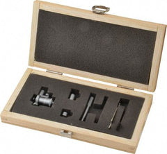 SPI - 1 to 2", Mechanical, Interchangeable Rod Micrometer - 0.001 Inch Graduation, Accurate Up to 0.0004 Inch, 0.248 Inch Rod Diameter, 1/4 Inch Travel, 2 Rods, NIST Traceability Certification Included - Americas Industrial Supply