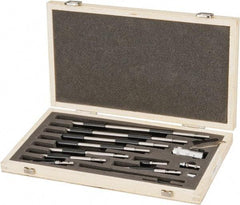 SPI - 2 to 12", Mechanical, Interchangeable Rod Micrometer - 0.001 Inch Graduation, Accurate Up to 0.0004 Inch, 0.248 Inch Rod Diameter, 1/2 Inch Travel, 10 Rods, NIST Traceability Certification Included - Americas Industrial Supply