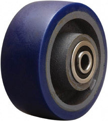 Hamilton - 6 Inch Diameter x 2-1/2 Inch Wide, Polyurethane on Cast Iron Caster Wheel - 1,300 Lb. Capacity, 3-1/2 Inch Hub Length, 3/4 Inch Axle Diameter, Sealed Precision Ball Bearing - Americas Industrial Supply