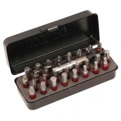 28PC SQ/TX/HEX IMPACT BIT SET - Americas Industrial Supply