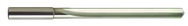 6.5mm Dia. - Carbide Straight Flute 7xD Drill-120° Point-Coolant-Bright - Americas Industrial Supply