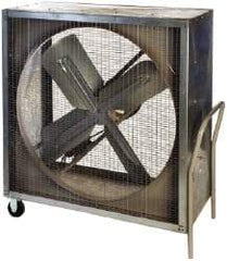 Airmaster - 30" Blade, Belt Drive, 1/2 hp, 7,360 CFM, Cabinet Fan Blower Fan - 115 Volts, 1 Speed, Single Phase - Americas Industrial Supply