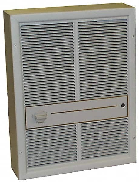 TPI - 240, 208 Volt, 3,000, 2,250 Watt, 175 CFM, 10,239 Max BTU, Wall Heater - 15 Wide x 4 Deep x 19-7/8 High - Americas Industrial Supply