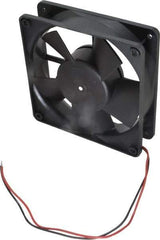 EBM Papst - 24 Volts, DC, 100 CFM, Square Tube Axial Fan - 0.21 Amp Rating, 119mm High x 119mm Wide x 1.26" Deep - Americas Industrial Supply