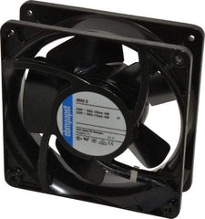 EBM Papst - 230 Volts, AC, 106 CFM, Square Tube Axial Fan - 0.08 Amp Rating, 119mm High x 119mm Wide x 1-1/2" Deep - Americas Industrial Supply