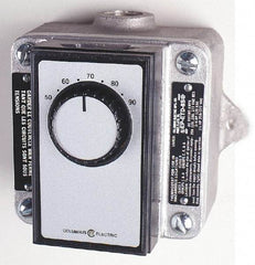 TPI - 50 to 90°F, Explosion Resistant, Hazardous Location Snap Action Thermostat - 125 to 277 Volts, Snap Acting Switch - Americas Industrial Supply