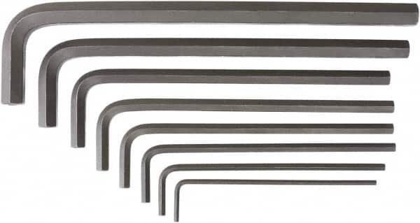 Bondhus - Tamper-Resistant Hex Key Set - 3/32 to 3/8" Range, Protanium High Torque Steel - Americas Industrial Supply