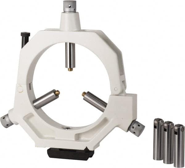 Clausing - Steady Lathe Rest - Compatible with Toolroom Lathes, 6-1/8 to 15" Workpiece Diam - Americas Industrial Supply