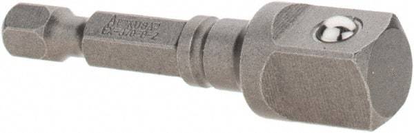 Apex - 3/8" Square Size Hex to Square Extension - 1/4" Hex Drive, 2" OAL - Americas Industrial Supply