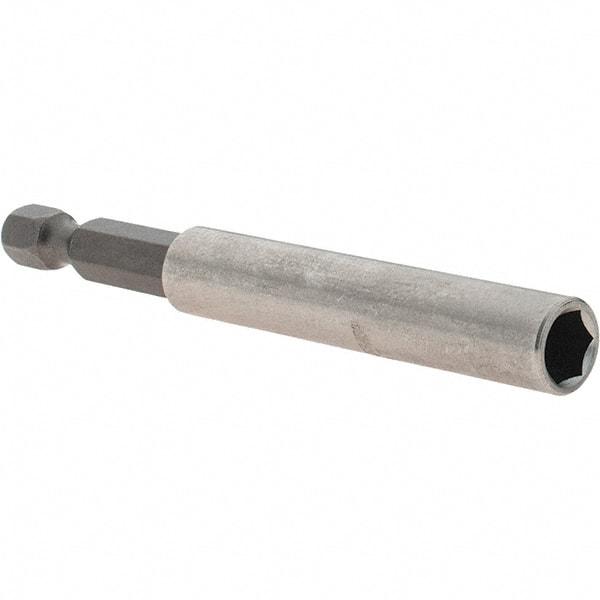 Apex - 1/4" Hex Bit Holder - 1/4" Hex Drive, 3-3/32" OAL - Americas Industrial Supply