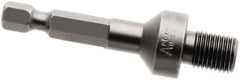 Apex - 3/8-24 Hex to Threaded Adapter - 1/4" Hex Drive, 2-1/4" OAL - Americas Industrial Supply