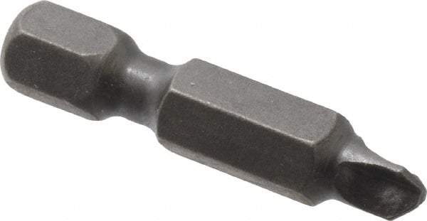 Apex - #2 Tri-Wing Bit - 1/4" Hex Drive, 1-1/4" OAL - Americas Industrial Supply