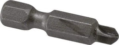 Apex - #3 Torq-Set Bit - 1/4" Hex Drive, 1-1/4" OAL - Americas Industrial Supply