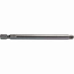 Apex - #10 Torq-Set Bit - 1/4" Hex Drive, 3-1/2" OAL - Americas Industrial Supply