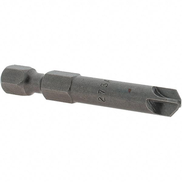 Apex - #8 Torq-Set Bit - 1/4" Hex Drive, 1-13/16" OAL - Americas Industrial Supply