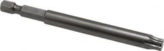 Apex - T40 Torx Bit - 1/4" Hex Drive, 3-1/2" OAL - Americas Industrial Supply