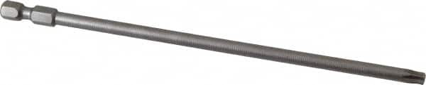 Apex - T25 Torx Bit - 1/4" Hex Drive, 6" OAL - Americas Industrial Supply