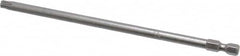 Apex - T30 Torx Bit - 1/4" Hex Drive, 6" OAL - Americas Industrial Supply