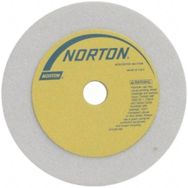 Norton - 3" Diam x 1/2" Hole x 1" Thick, M Hardness, 60 Grit Surface Grinding Wheel - Aluminum Oxide, Type 1, Medium Grade, 10,825 Max RPM - Americas Industrial Supply