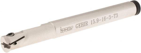 Iscar - GEHI, Internal, Right Hand, 0.118" Max Depth of Cut, 0.095 to 1/8" Groove Width, Indexable Grooving Tool Holder - GE.I Insert Compatibility, 5/8" Shank Width, 6" OAL, Through Coolant - Americas Industrial Supply