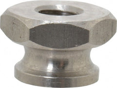 Electro Hardware - 1/4-20" UNC Thread, Uncoated, Grade 303 Stainless Steel Hex Thumb Nut - Americas Industrial Supply