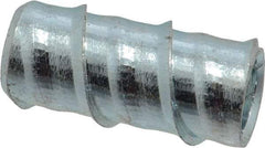 Powers Fasteners - 3/8" Diam, 1-1/4" OAL, 2-1/4" Min Embedment Drop-In Concrete Anchor - Steel, Zinc-Plated Finish, 11/16" Thread Length - Americas Industrial Supply