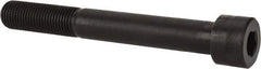Holo-Krome - 1-1/2 - 6 UNC Hex Socket Drive, Socket Cap Screw - Alloy Steel, Black Oxide Finish, Partially Threaded, 12" Length Under Head - Americas Industrial Supply
