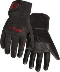 Steiner - Size S Unlined Kidskin Welding Glove - 9" OAL, Hook & Loop Cuff, For TIG - Americas Industrial Supply