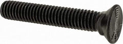 Value Collection - 3/8-16 UNC, 2-1/4" OAL, Steel Plow Bolt - Uncoated, Grade 5 - Americas Industrial Supply