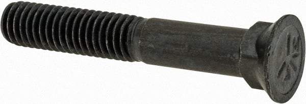 Value Collection - 3/8-16 UNC, 2-1/2" OAL, Steel Plow Bolt - Uncoated, Grade 5 - Americas Industrial Supply