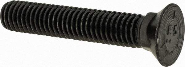 Value Collection - 7/16-14 UNC, 2-1/2" OAL, Steel Plow Bolt - Uncoated, Grade 5 - Americas Industrial Supply