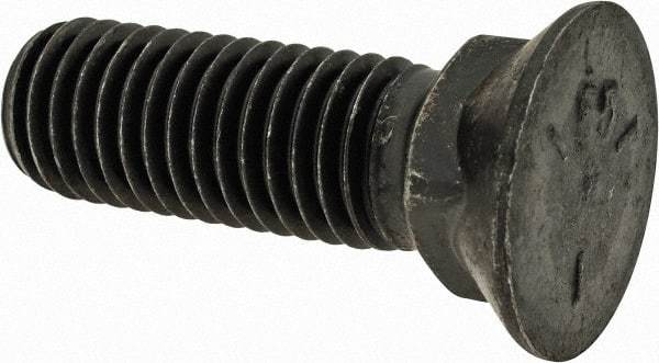 Value Collection - 5/8-11 UNC, 2" OAL, Steel Plow Bolt - Uncoated, Grade 5 - Americas Industrial Supply
