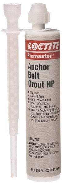 Loctite - 8.6 fl oz Epoxy Anchoring Adhesive - 20 min Working Time, 29 CFR 1910.1200 - Americas Industrial Supply