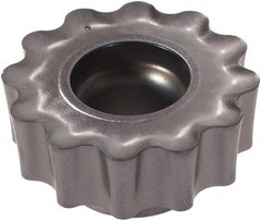Iscar - RCMT1607 FW Grade IC908 Carbide Milling Insert - TiAlN Finish, 0.1969" Thick, 16mm Inscribed Circle - Americas Industrial Supply