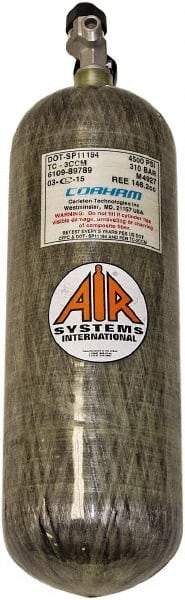 AIR Systems - SCBA/EEBA High Pressure Air Cylinder - Use with SAR - Americas Industrial Supply