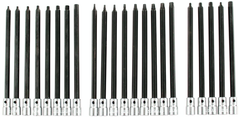 22 Piece - 3/32" - 1/4"; Hex Metric 2.5 - 6.0mm & Torx® T8 - T40 1/4" Drive - 6: OAL - Hex Inch Bit Socket Set - Americas Industrial Supply