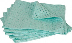 PRO-SAFE - 30 Gal Capacity per Package, Universal Pad - 19" Long x 17" Wide, Green, Polypropylene - Americas Industrial Supply